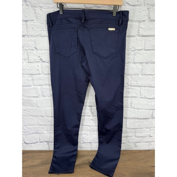 Lilly Pulitzer Worth Skinny Pants Midnight Navy Size 10 NWT Classic Preppy - Picture 6 of 11